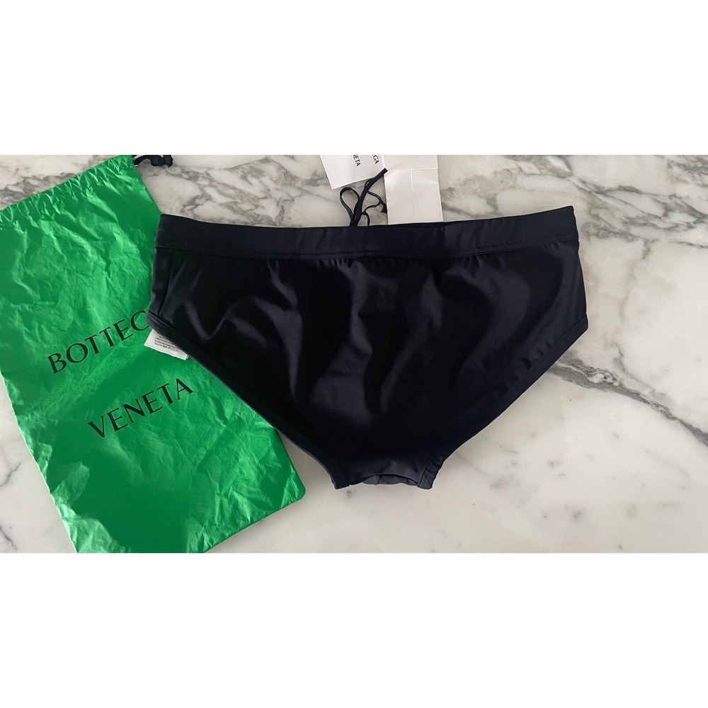 Bottega Veneta 672294 Mens Bathing Suit, Slip Stretch Interlocking Jersey, Sz XL - Picture 4 of 6